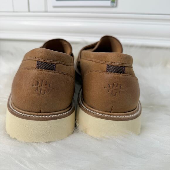 New Cole Haan Mens American Classics Cuoio Brown Leather Penny Loafers Size 8.5 main image 8